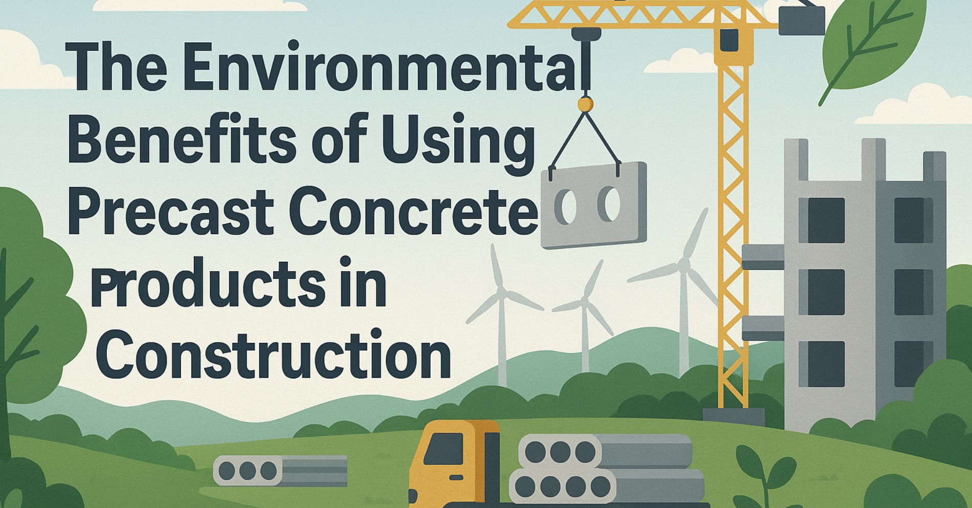 The Environmental Benefits of Using Precast Concrete Products in Construction