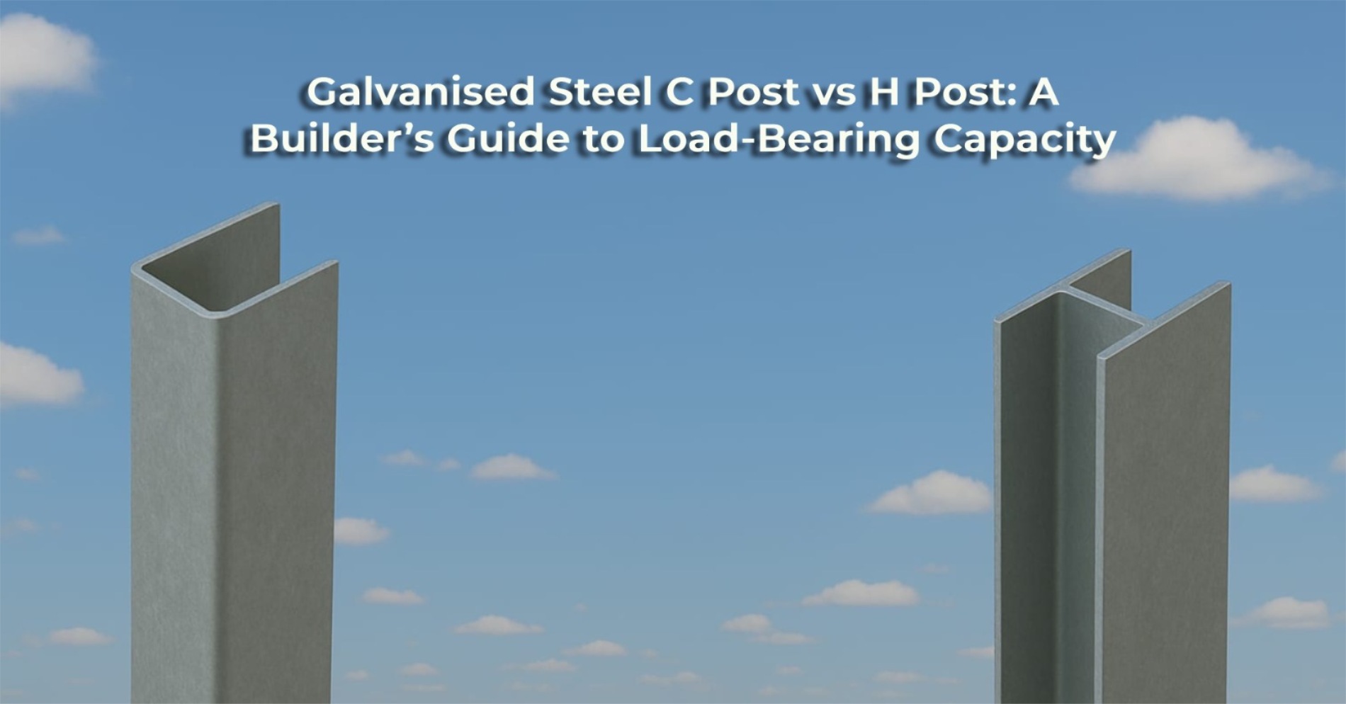 Galvanised Steel C Post vs H Post: A Builder’s Guide to Load-Bearing Capacity