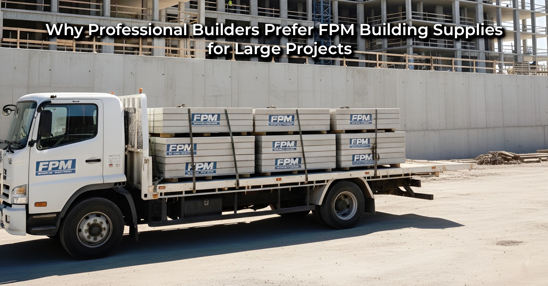 Why Professional Builders Prefer FPM Building Supplies for Large Projects