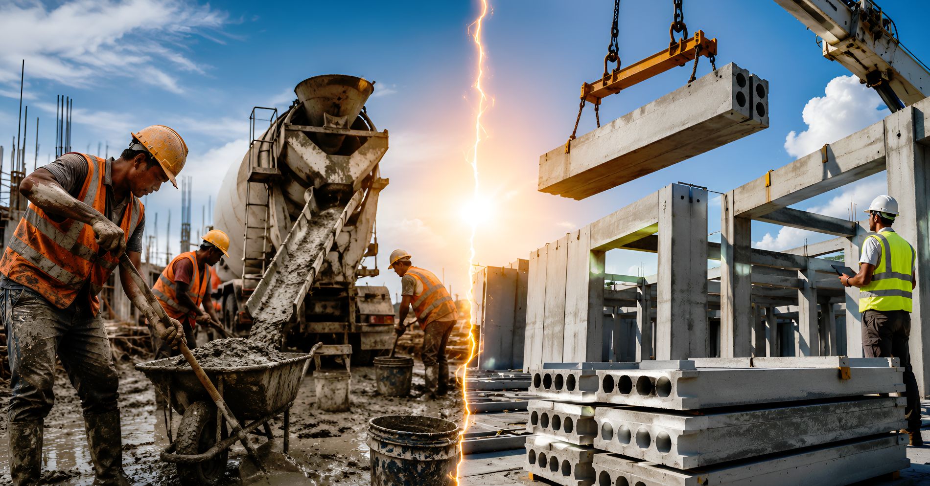 Breakthrough Technology: Why Precast Concrete Outperforms On-Site Mixing by 5X in 2026
