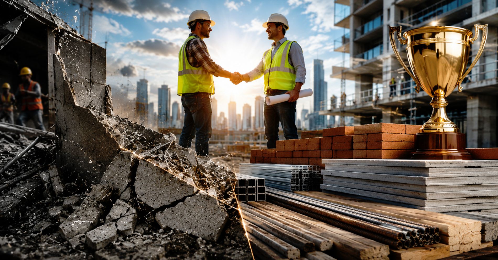 Crushing Competition: How Smart Contractors Win Projects with Superior Material Selection