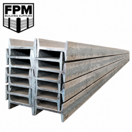 150UB Galvanised Steel Retaining Wall Post