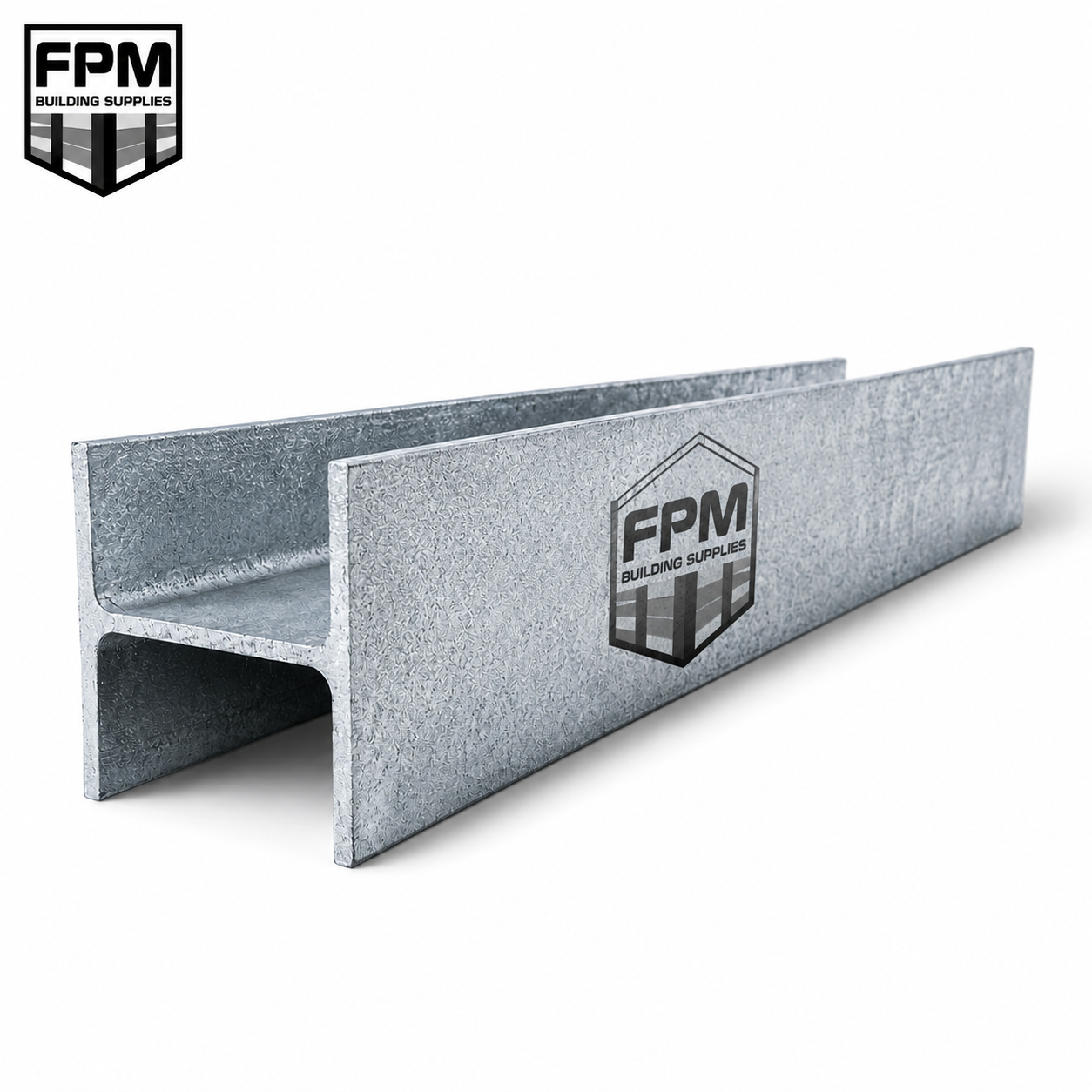 100UC Galvanised Steel H-Post Guide